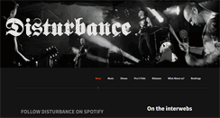 Desktop Screenshot of disturbance.nl