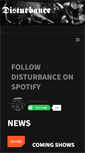 Mobile Screenshot of disturbance.nl